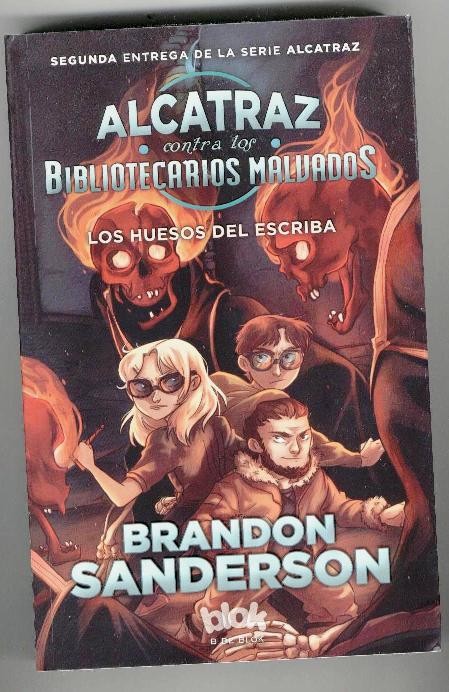 Libros de segunda mano: Alcatraz contra los Bibliotecarios Malvados 2: Los huesos del escriba