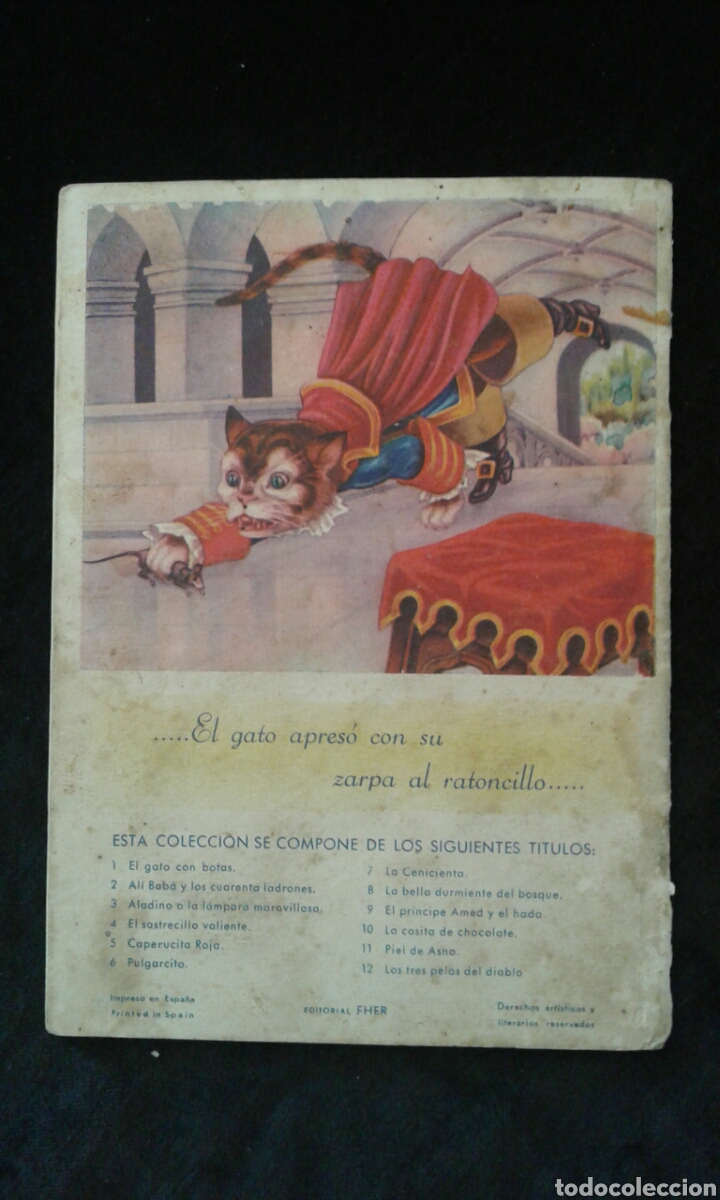 Libros de segunda mano: El gato con botas. Colecci&oacute;n K. N&uacute;m. 1 - Foto 2