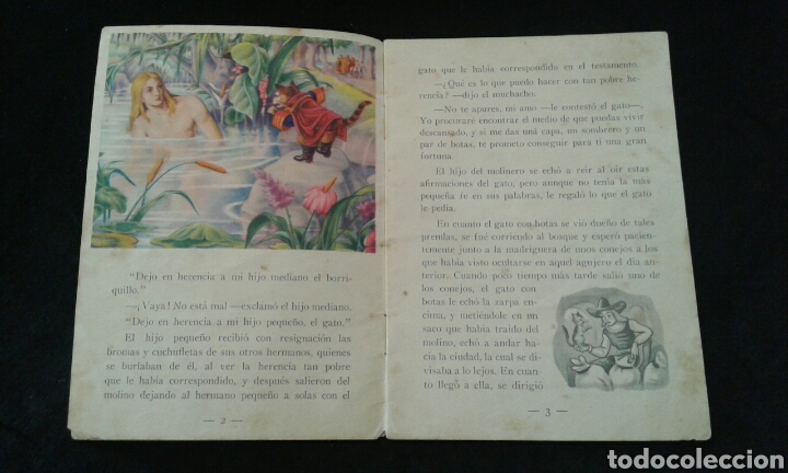 Libros de segunda mano: El gato con botas. Colecci&oacute;n K. N&uacute;m. 1 - Foto 3
