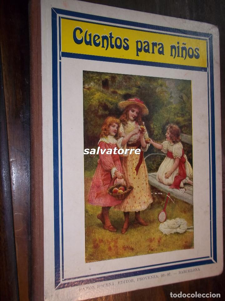 Libros de segunda mano: CUENTOS PARA NI&Ntilde;OS.EDITORIAL RAMON SOPENA.1917