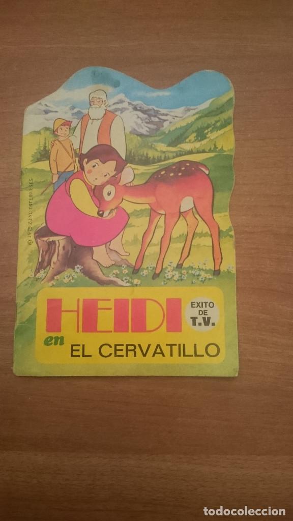 Libros de segunda mano: CUENTO TROQUELADO HEIDI EN EL CERVATILLO - - Foto 1