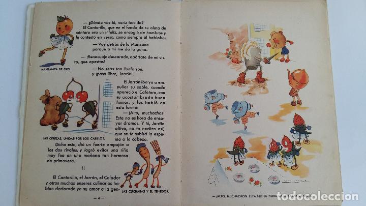 Libros de segunda mano: CUENTO INFANTIL MANZANITA DE ORO. EDIC HYMSA. - Foto 3