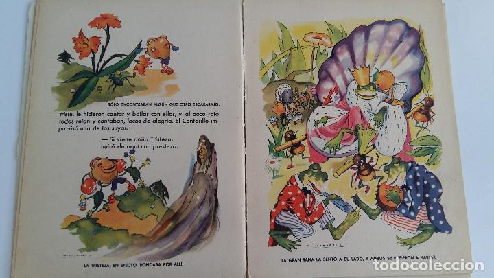 Libros de segunda mano: CUENTO INFANTIL MANZANITA DE ORO. EDIC HYMSA. - Foto 4