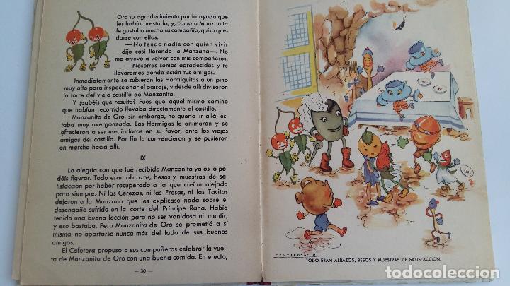 Libros de segunda mano: CUENTO INFANTIL MANZANITA DE ORO. EDIC HYMSA. - Foto 5