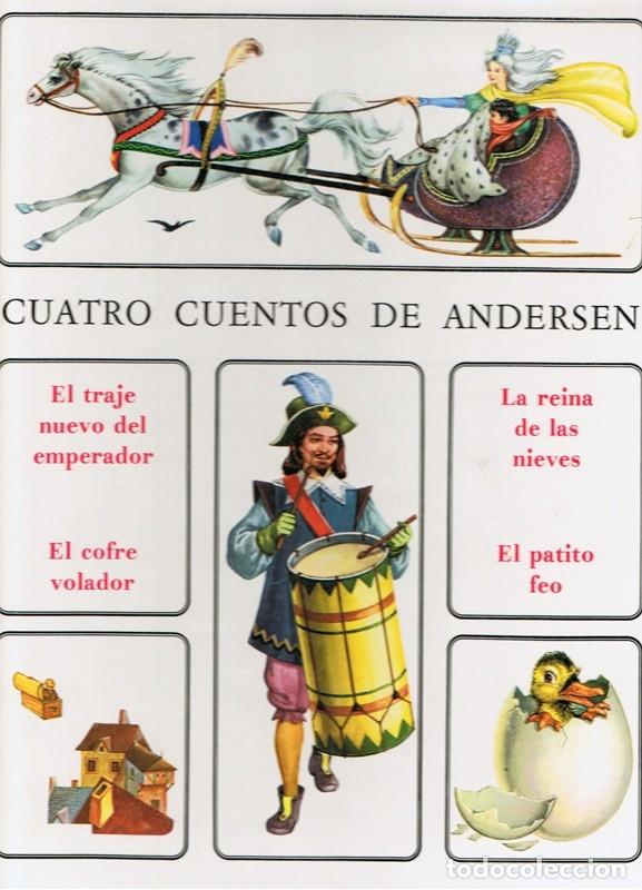 Libros de segunda mano: CUATRO CUENTOS DE ANDERSEN - Foto 1