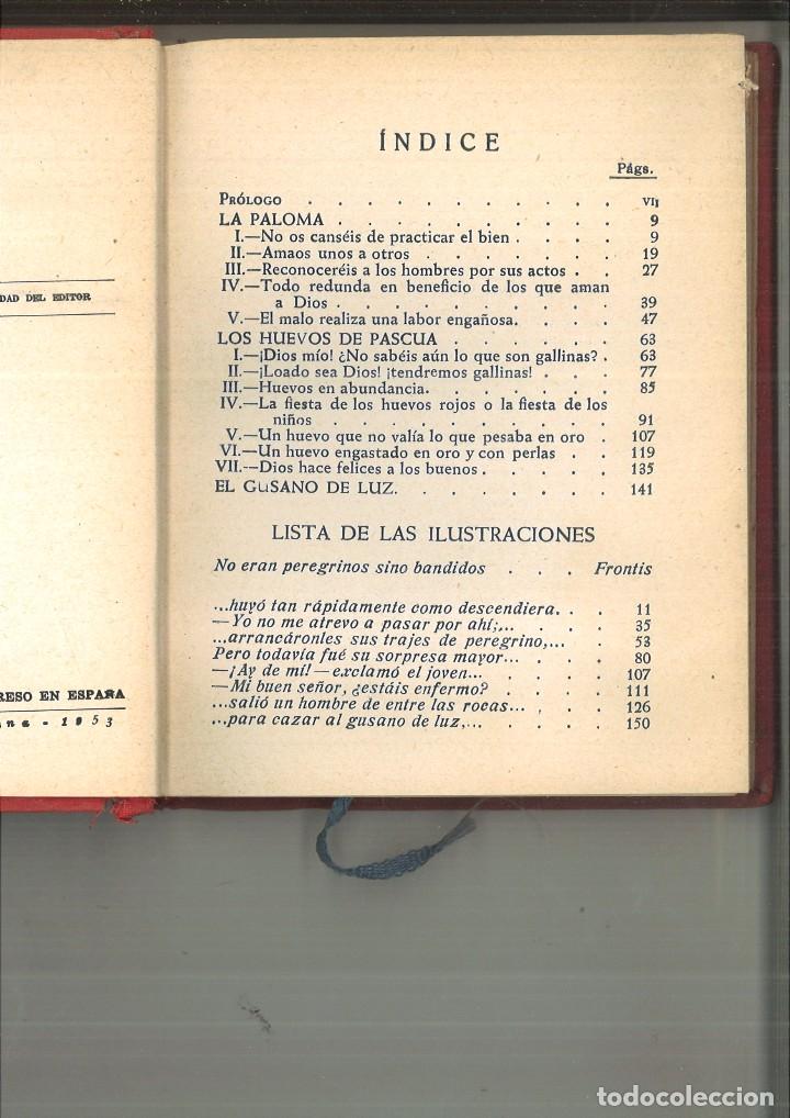 Libros de segunda mano: CUENTOS DE SCHMID. RELATADOS A LOS NI&Ntilde;OS. E. H. H. - Foto 3
