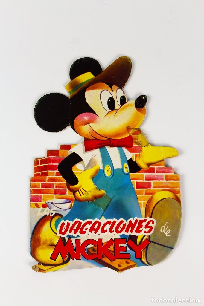Libros de segunda mano: CU-33. LAS VACACIONES DE MICKEY. EDIGRAF. TROQUELADO. - Foto 1
