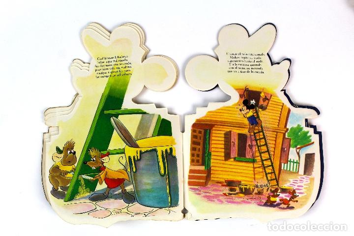 Libros de segunda mano: CU-33. LAS VACACIONES DE MICKEY. EDIGRAF. TROQUELADO. - Foto 3
