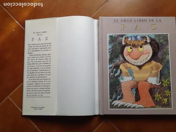 Libros de segunda mano: EL GRAN LIBRO DE LA PAZ. ED. EDEBE. 1991. NUEVO!!!!!! - Foto 5
