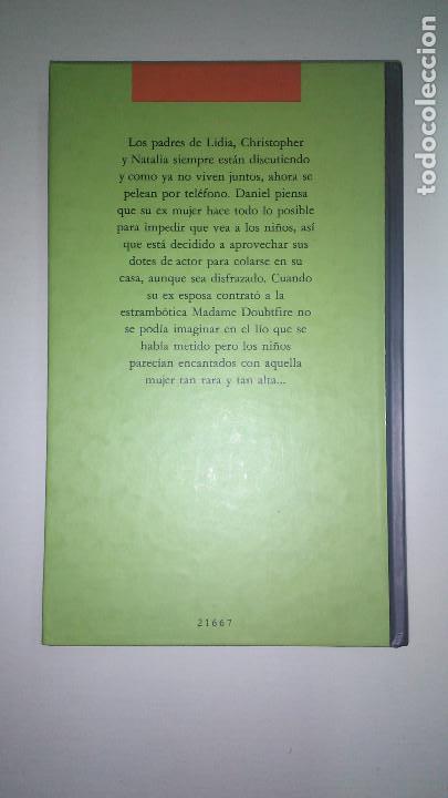Libros de segunda mano: VL * MADAME DOUBTFIRE * CIRCULO DE LECTORES 1993 * - Foto 3
