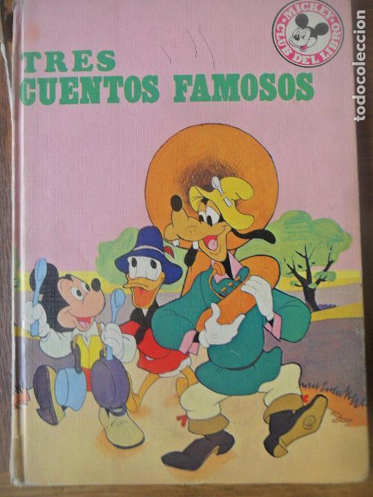 Libri di seconda mano: TRES CUENTOS FAMOSOS DISNEY - MICKEY CLUB DEL LIBRO 1983