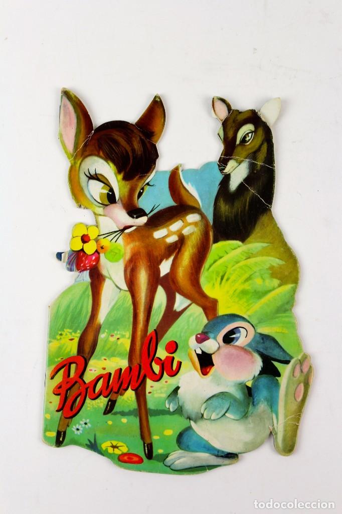 Libros de segunda mano: CU-42. BAMBI. CUENTO TROQUELADO. ED EDIGRAF. - Foto 1