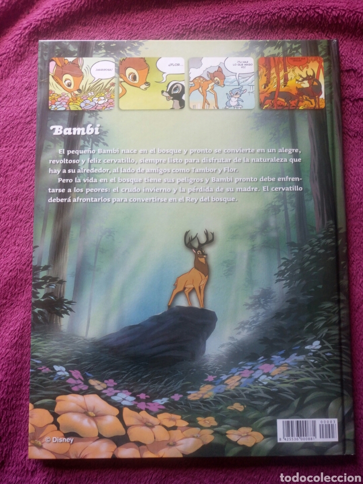 Libros de segunda mano: Libro comic cuento bambi disney 2010 - Foto 2
