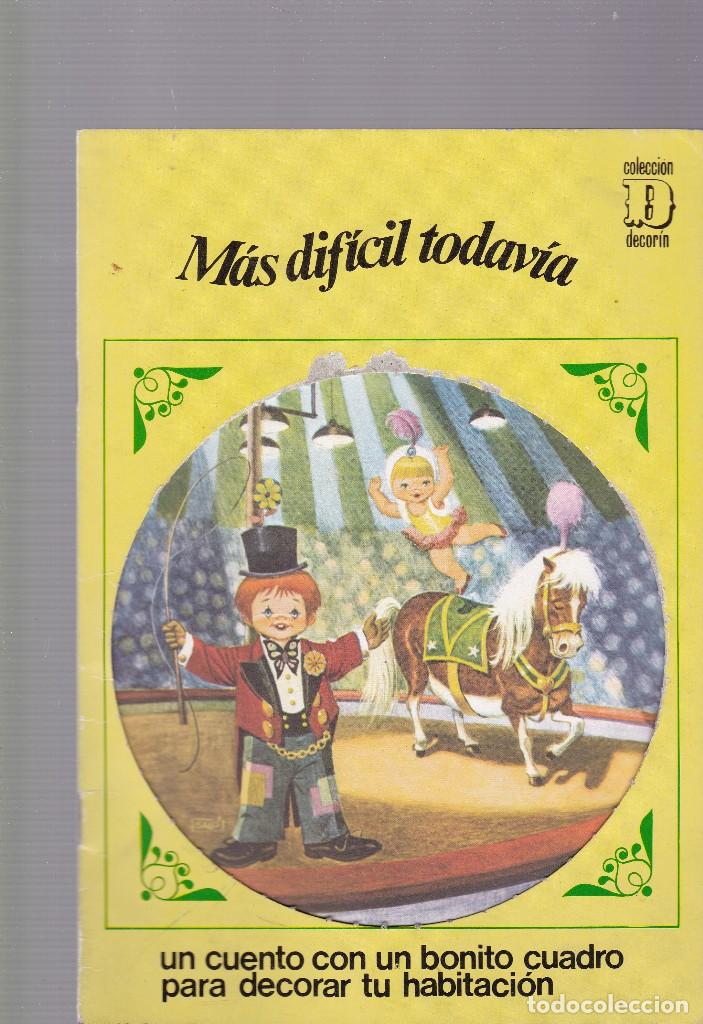 Libros de segunda mano: M&Aacute;S DIFICIL TODAV&Iacute;A - ZIP EDITORA 1985 - Foto 1