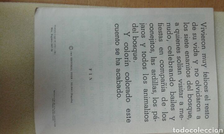 Libros de segunda mano: Blancanieves y los siete enanos - Foto 4