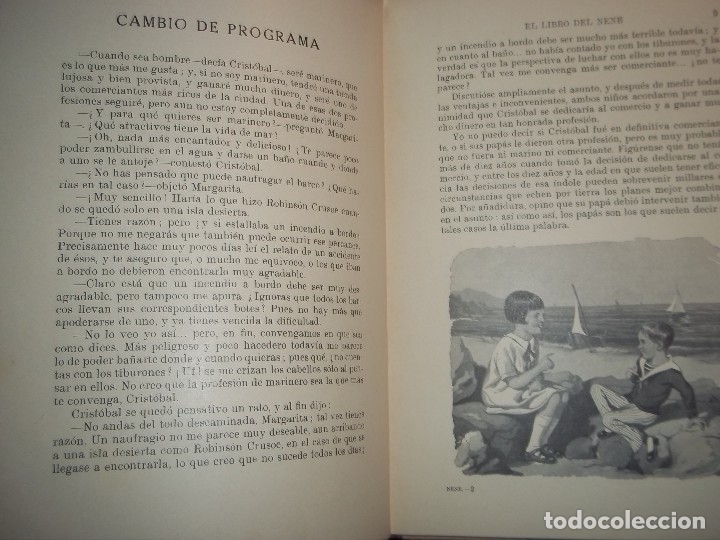 Libros de segunda mano: CUENTOS INFANTILES.EL LIBRO DEL NENE. EDITORIAL SOPENA.1919 - Foto 7