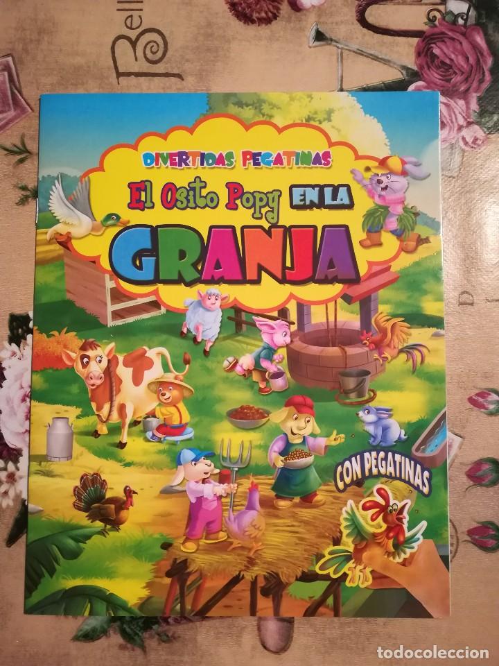 El osito Popy en la granja - Con pegatinas