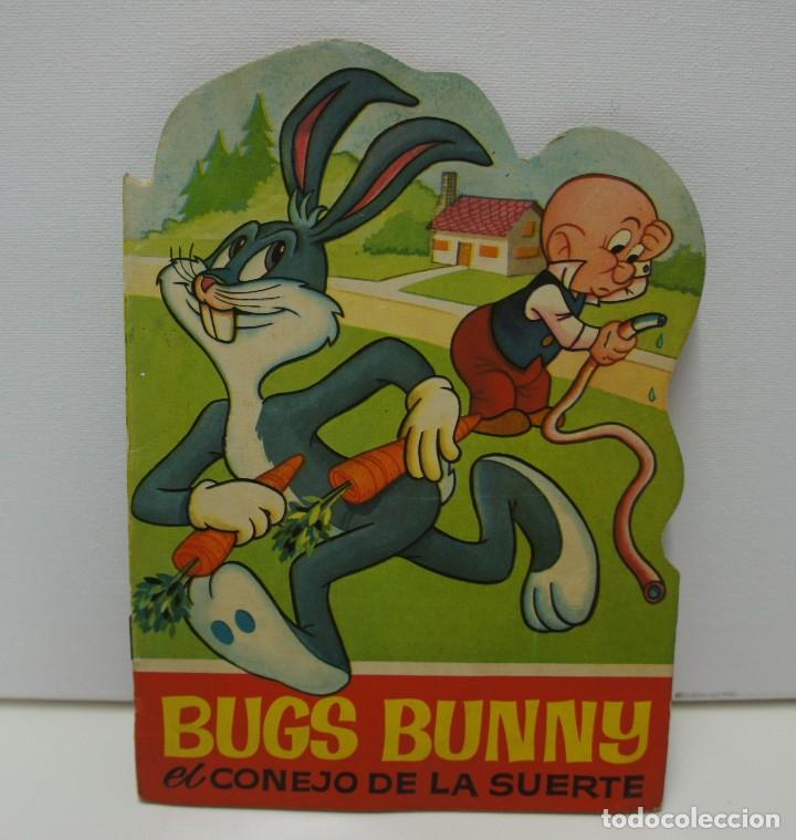 Libros de segunda mano: CUENTO TROQUELADO BUGS BUNNY EL CONEJO DE LA SUERTE. - Foto 1