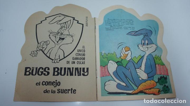 Libros de segunda mano: CUENTO TROQUELADO BUGS BUNNY EL CONEJO DE LA SUERTE. - Foto 2