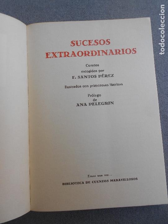 Libros de segunda mano: SUCESOS EXTRAORDINARIOS - Foto 2