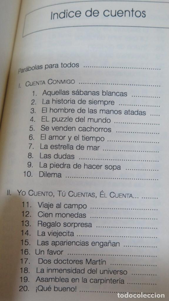 Libros de segunda mano: Cientos de cuentos y parabolas para todos. VV.AA - Foto 2