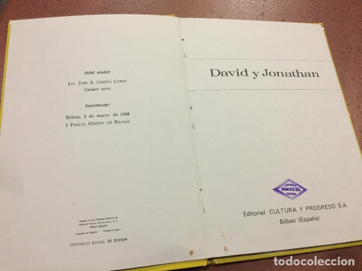 Libros de segunda mano: DAVID Y JONATHAN. EPISODIOS BIBLICOS. 24pgs. Mide 18x13 - Foto 2