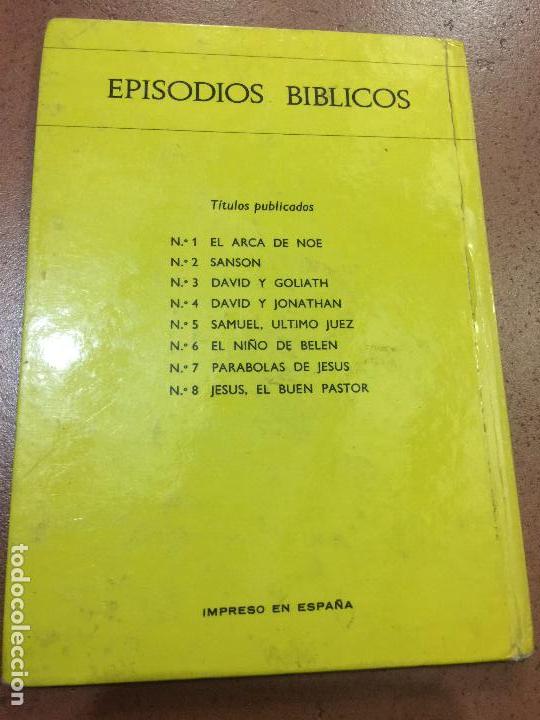 Libros de segunda mano: DAVID Y JONATHAN. EPISODIOS BIBLICOS. 24pgs. Mide 18x13 - Foto 4