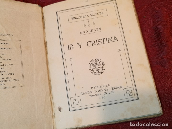 Libros de segunda mano: ib y cristina  (SELECTA SOPENA, 1930) n&ordm; 30 andersen - Foto 5