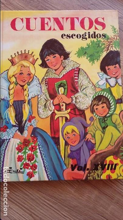 Libros de segunda mano: Cuentos Escogidos vol XVIII, 1984, Ed Susaeta