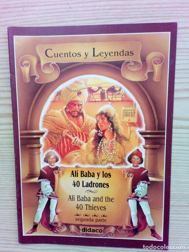 Libros de segunda mano: Cuentos Y Leyendas - Ali Baba Y Los 40 Ladrones - 2&ordf; Parte - Bilingue - Didaco - Foto 1