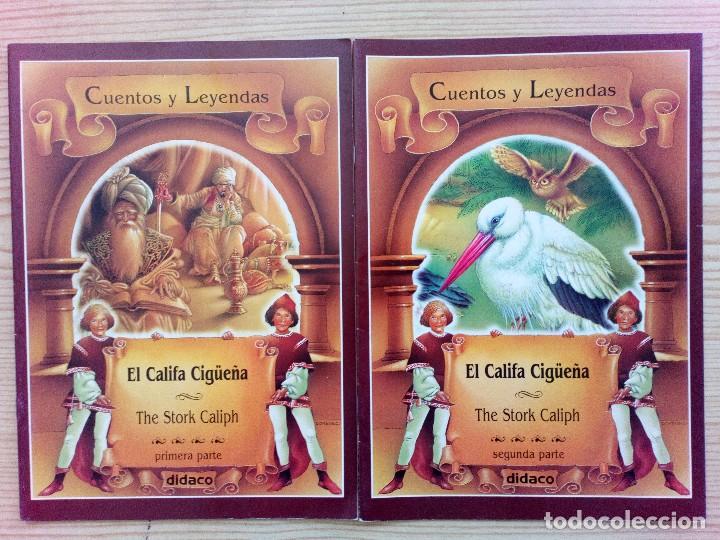 Libros de segunda mano: Cuentos Y Leyendas - El Califa Cigue&ntilde;a - 1&ordf; Y 2&ordf; Parte - Bilingue - Didaco - Foto 1