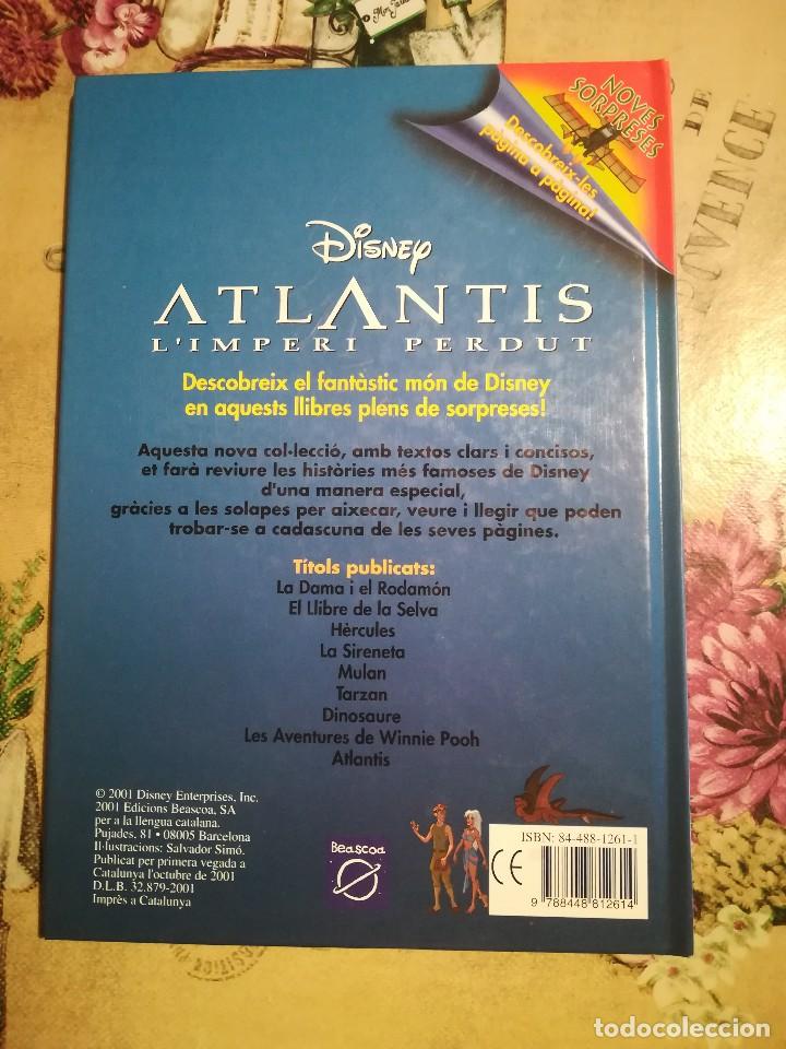 Libros de segunda mano: Atlantis. Limperi perdut - Disney - en catal&agrave; - Foto 2
