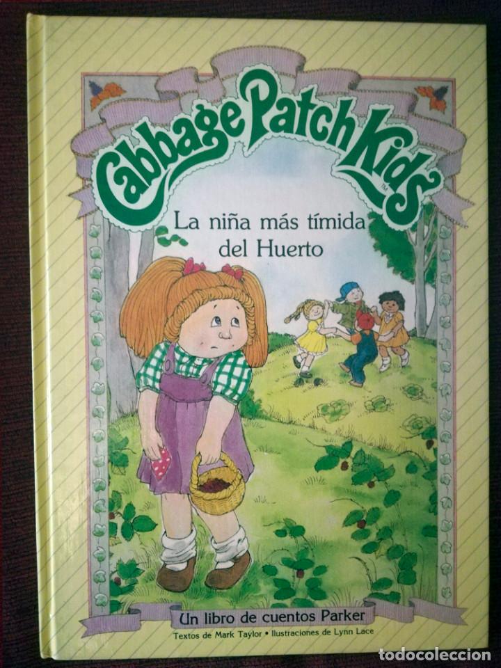 Libros de segunda mano: libro Cabbage Patch Kids mu&ntilde;eca repollo Parker LA NI&Ntilde;A MAS T&Iacute;MIDA DEL HUERTO 1984 nuevo