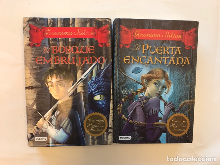 Libros de segunda mano: LOTE 2 LIBROS DE GERONIMO STILTON. EDITORIAL DESTINO - Foto 1