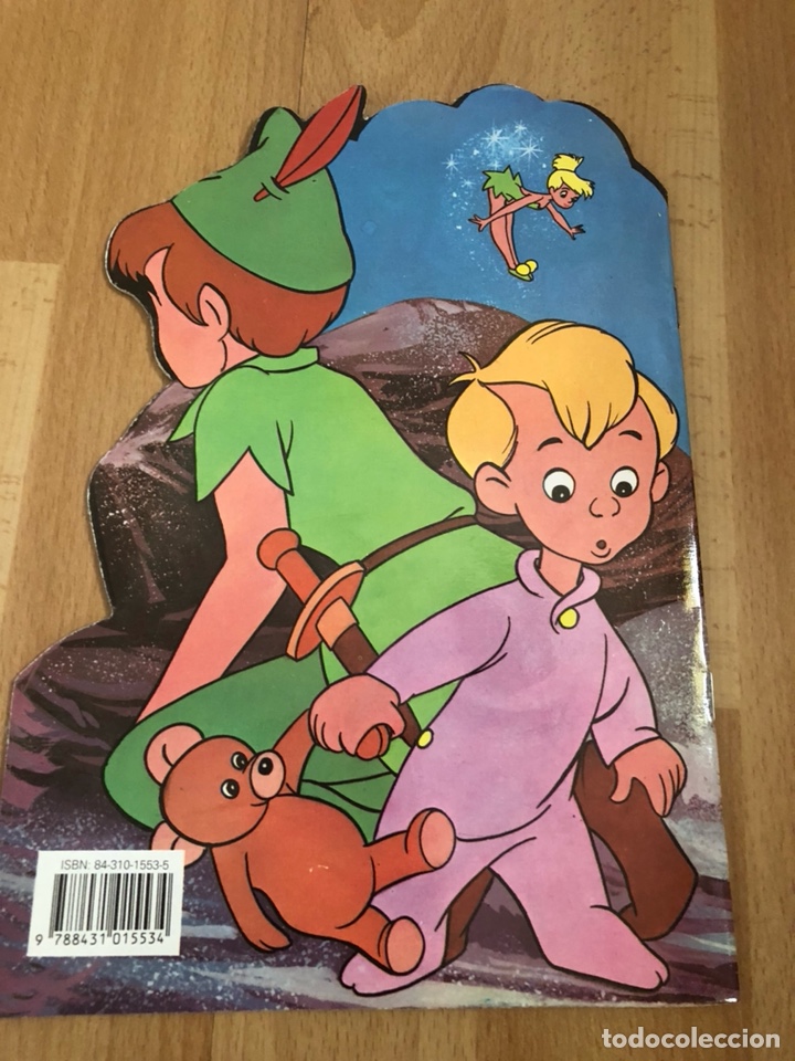 Libros de segunda mano: Cuento troquelado peter pan walt Disney toray 1992 - Foto 2