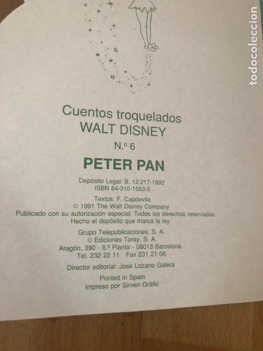 Libros de segunda mano: Cuento troquelado peter pan walt Disney toray 1992 - Foto 4