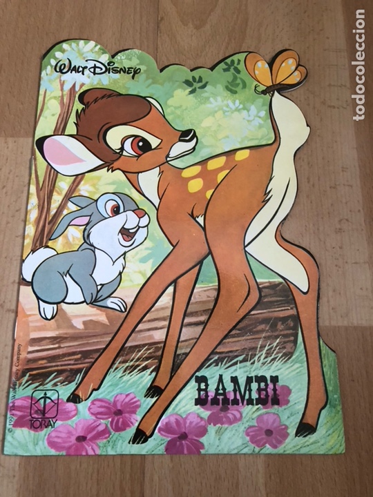Libros de segunda mano: Cuento troquelado bambi walt disney toray 1992 - Foto 1