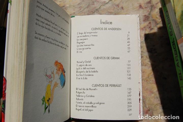 Libros de segunda mano: ANDERSEN, GRIMM Y PERRAULT. EDIT. SERVILIBRO. - Foto 8