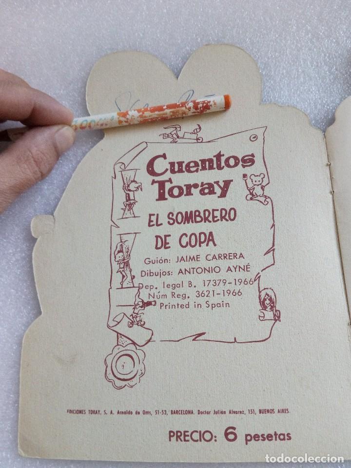 Libros de segunda mano: CUENTO TROQUELADO EL SOMBRERO DE COPA , A&Ntilde;O 1966 , EDICIONES TORAY - Foto 2