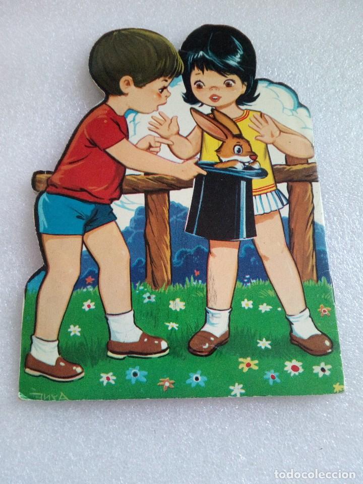 Libros de segunda mano: CUENTO TROQUELADO EL SOMBRERO DE COPA , A&Ntilde;O 1966 , EDICIONES TORAY - Foto 3