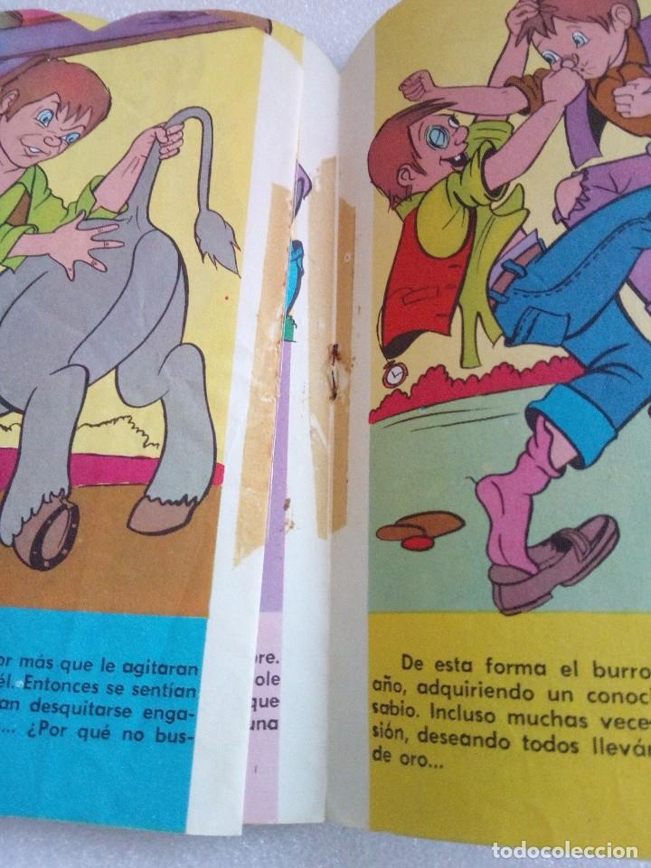 Libros de segunda mano: CUENTO TROQUELADO EL BURRITO SABIO. VILMAR 1968 - Foto 3