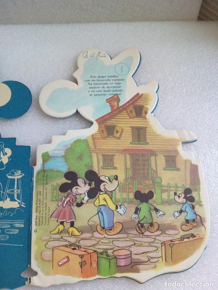 Libros de segunda mano: CUENTO TROQUELADO * LAS VACACIONES DE MICKEY * EDIGRAF 1967 - Foto 2