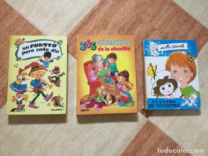 Libros de segunda mano: Lote de 3 antiguos libros de cuentos infantiles - Susaeta y Mar&iacute;a Pascual - A&ntilde;os 80