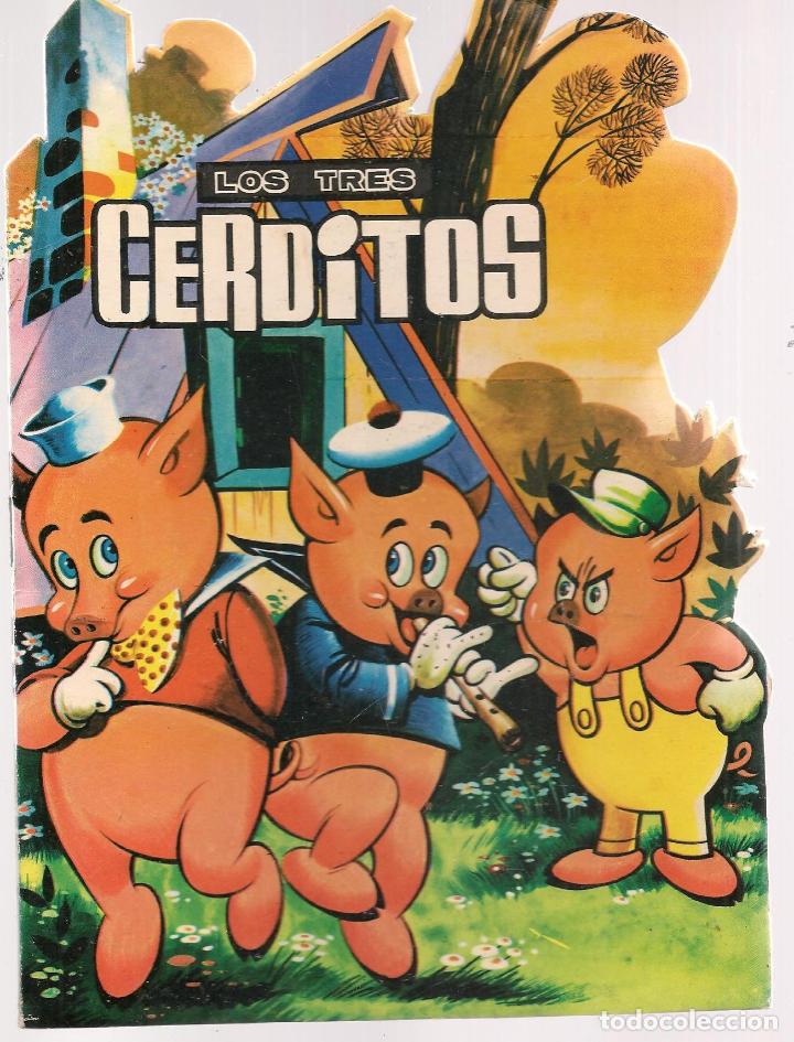 Libros de segunda mano: CUENTO TROQUELADO. LOS TRES CERDITOS.  EDITORIAL VILMAR. (C/A5) - Foto 1