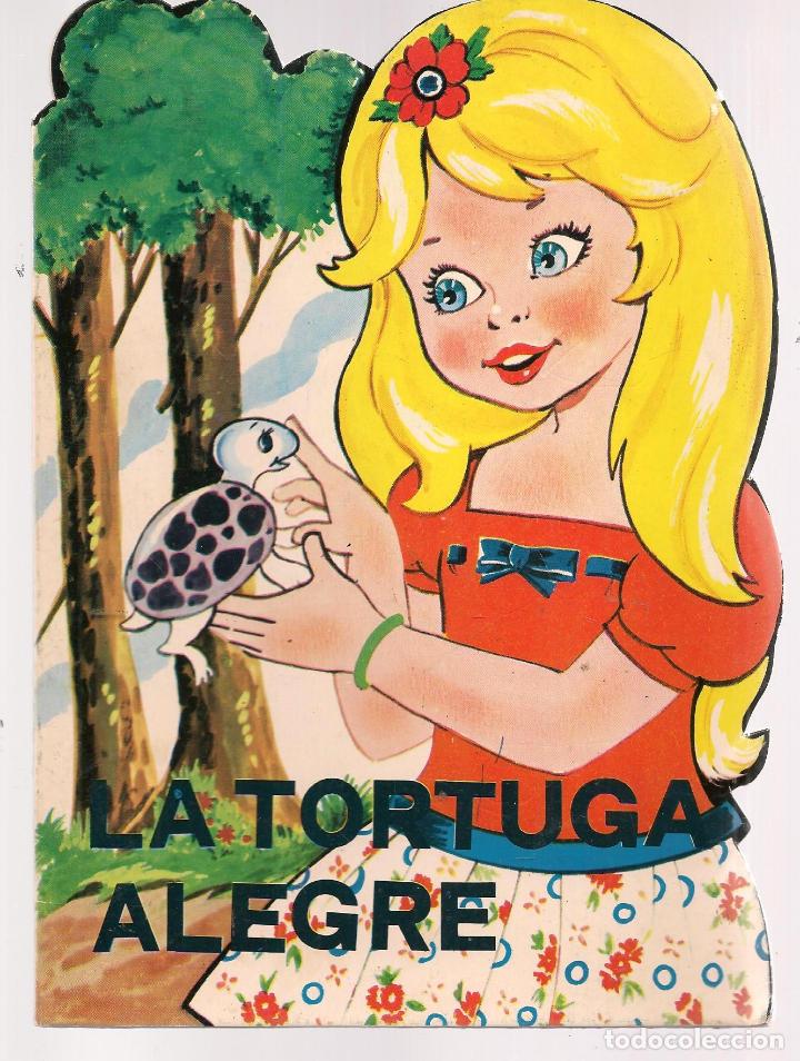 Libros de segunda mano: CUENTO TROQUELADO. LA TORTUGA ALEGRE.  EDITORIAL VILMAR. (C/A5) - Foto 1