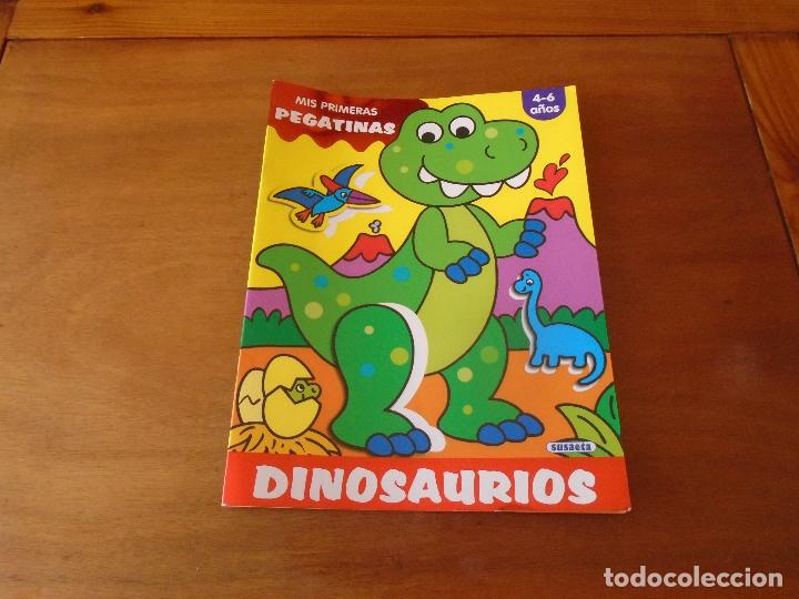 Libros de segunda mano: MIS PRIMERAS PEGATINAS: DINOSAURIOS. ED. SUSAETA. - Foto 1