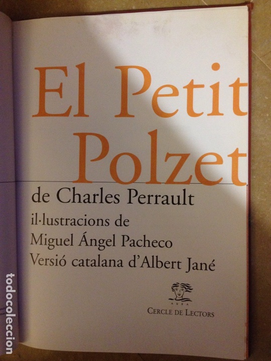 Libros de segunda mano: El Petit Polzet (Charles Perrault) Gran format - Foto 2