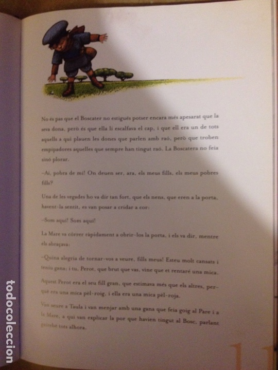 Libros de segunda mano: El Petit Polzet (Charles Perrault) Gran format - Foto 6