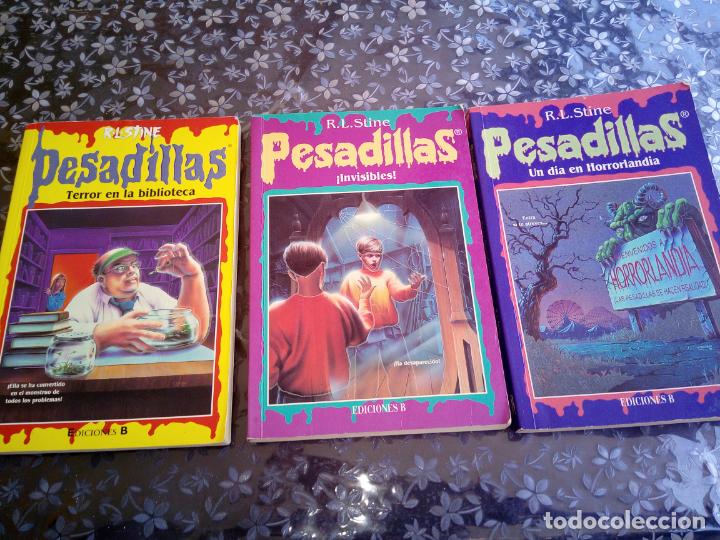 Gebrauchte B&uuml;cher: Lote 3 libros Pesadillas ediciones B ,dos de ellos  1&deg; edicci&oacute;n