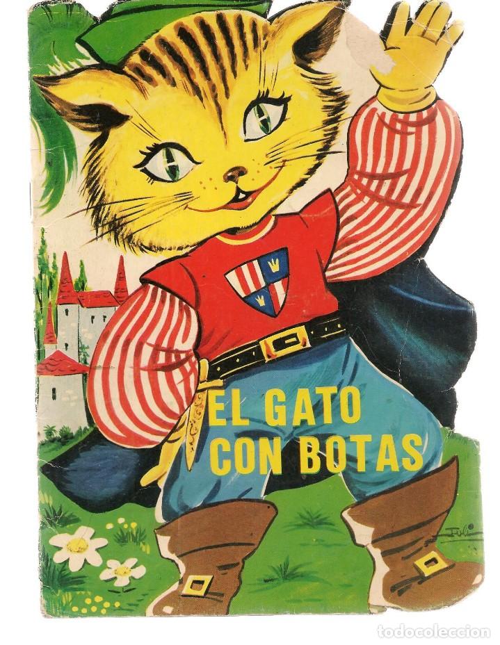 Libros de segunda mano: CUENTO TROQUELADO. EL GATO CON BOTAS. EDITORIAL VILMAR. (C/V1) - Foto 1
